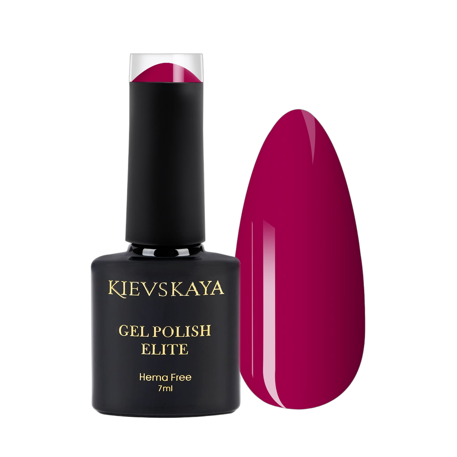 Ojă Semipermanentă Roz Vișiniu Kievskaya Elite 53 HEMA Free 7ml
